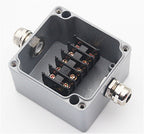 Waterproof Aluminium Box Terminal Block, IP68, Junction Box, 2 Terminals — image 1