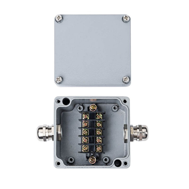 Waterproof Aluminium Box Terminal Block, IP68, Junction Box, 2 Terminals — image 4
