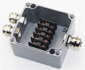 Waterproof Aluminium Box Terminal Block, IP68, Junction Box, 3 Terminals — image 1
