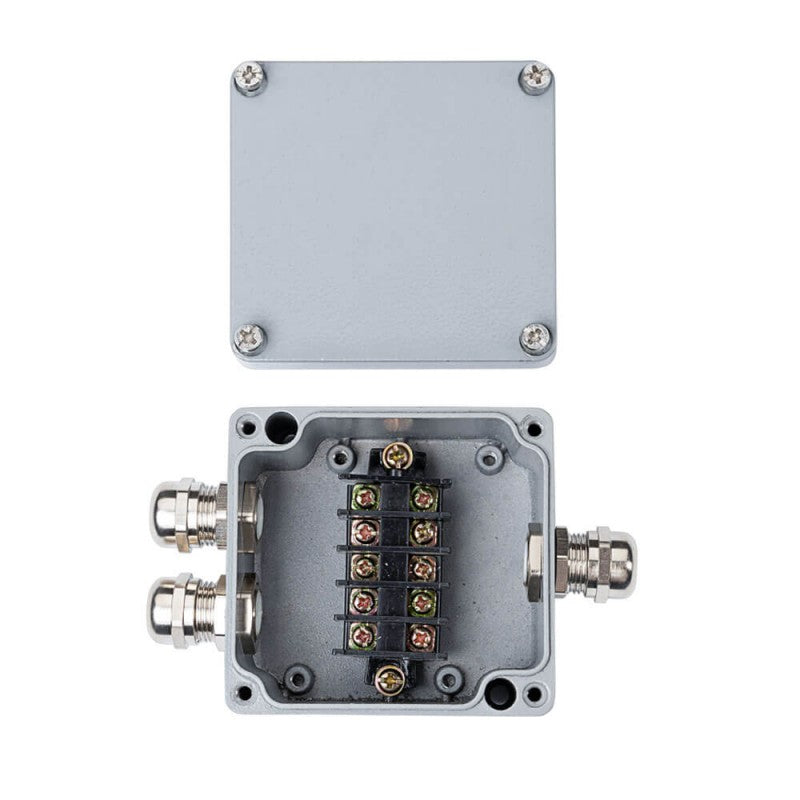Waterproof Aluminium Box Terminal Block, IP68, Junction Box, 3 Terminals — image 3