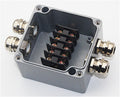 Waterproof Aluminium Box Terminal Block, IP68, Junction Box, 4 Terminals — image 1