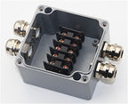 Waterproof Aluminium Box Terminal Block, IP68, Junction Box, 4 Terminals — image 1