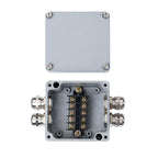 Waterproof Aluminium Box Terminal Block, IP68, Junction Box, 4 Terminals — image 2