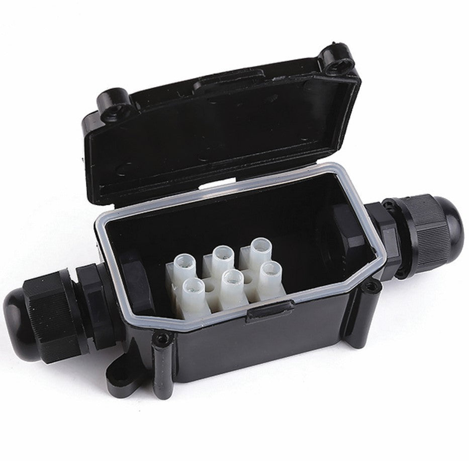 Waterproof Box Terminal Block, IP68, Junction Box, 2 Terminals — image 1