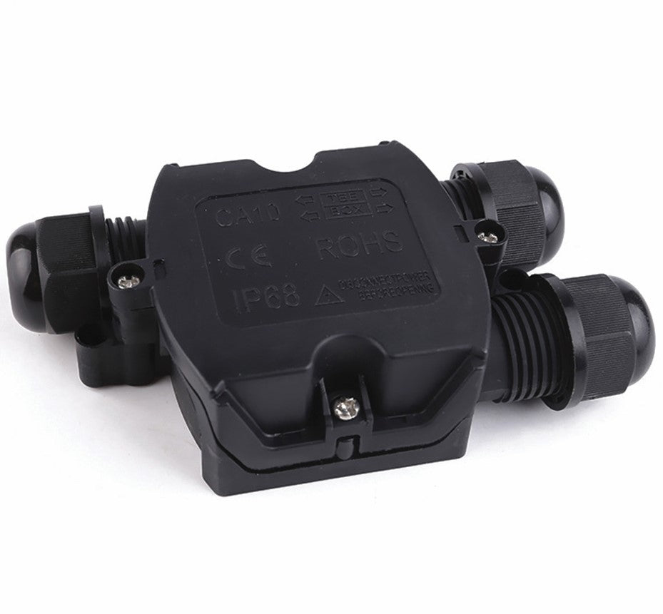 Waterproof Box Terminal Block, IP68, Splitter Box, 3 Terminals — image 1