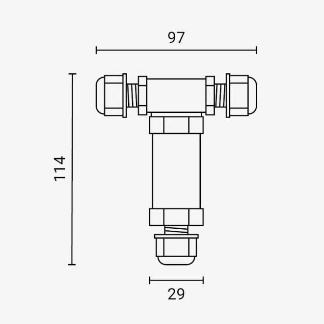 Waterproof Box Terminal Block, IP68, T Terminal — image 4