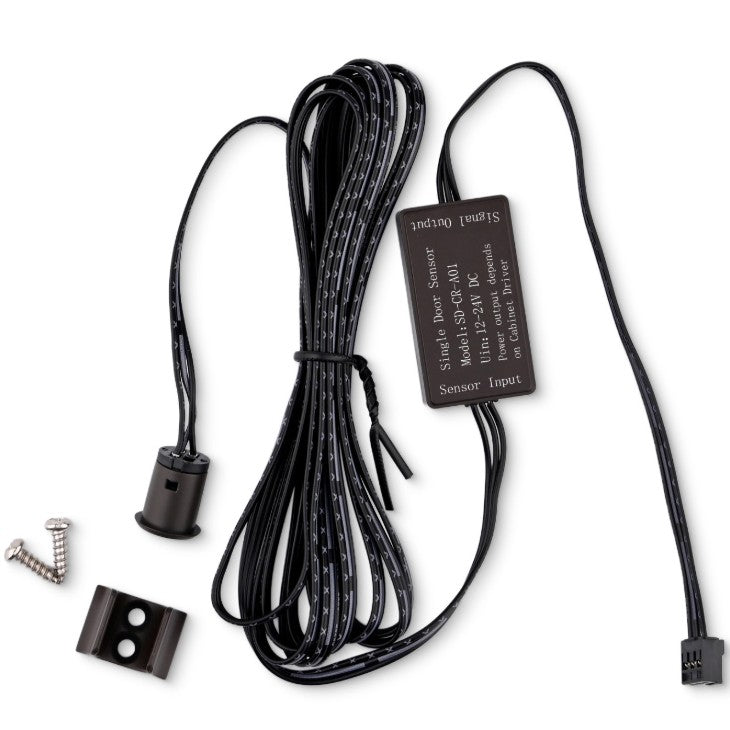 Single Door Sensor, 10cm, Black — image 1